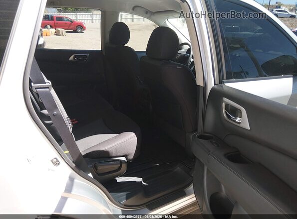 5N1DR2AM2LC626720 2020 NISSAN PATHFINDER Silver Vista de la etiqueta del VIN