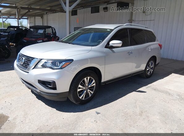 5N1DR2AM2LC626720 2020 NISSAN PATHFINDER Silver Vista tres cuartos delantera izquierda