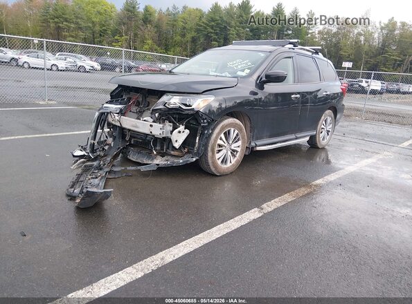 5N1DR2AM2LC646448 2020 NISSAN PATHFINDER Черный Передняя левая четверть