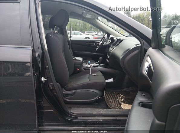 5N1DR2AM2LC646448 2020 NISSAN PATHFINDER Черный Вид салона спереди