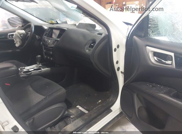 5N1DR2AM4LC631692 2020 NISSAN PATHFINDER White Front interior view
