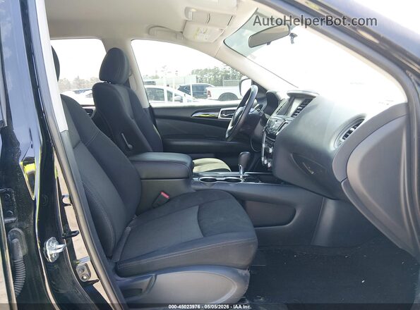 5N1DR2AN0LC594956 2020 NISSAN PATHFINDER Black წინა სალონის ხედი
