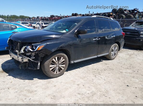 5N1DR2AN0LC594956 2020 NISSAN PATHFINDER Black წინა მარცხენა ხედი სამი მეოთხედიდან