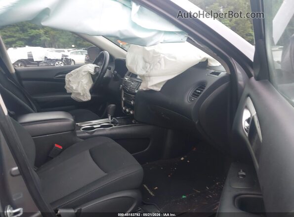 5N1DR2AN4LC618367 2020 NISSAN PATHFINDER Черный Вид салона спереди
