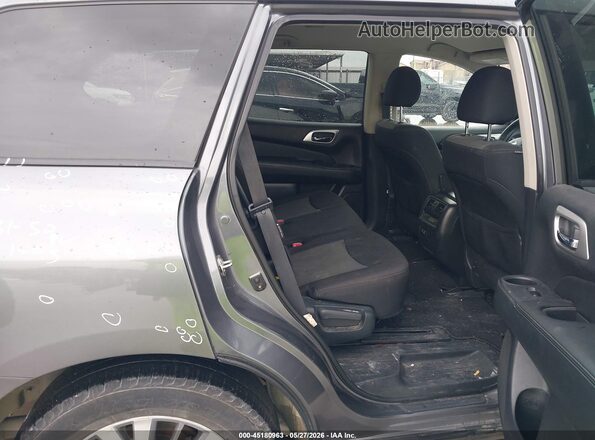 5N1DR2AN7LC646597 2020 NISSAN PATHFINDER Gray VIN კოდის სტიკერის ხედი