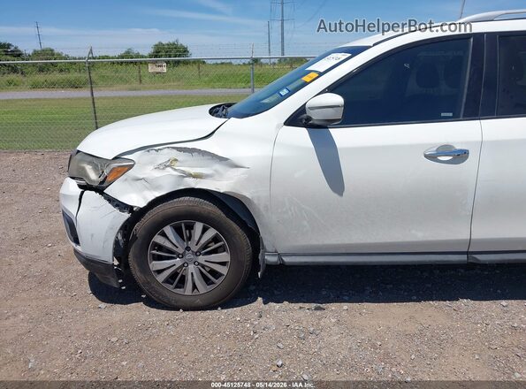 5N1DR2ANXLC595466 2020 NISSAN PATHFINDER White Вид спереду