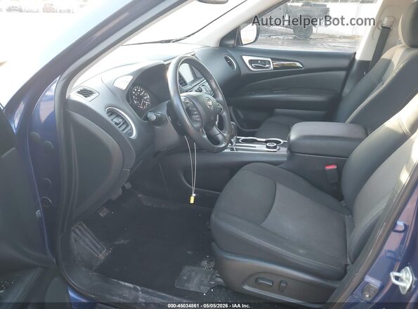 5N1DR2BM0LC584630 2020 NISSAN PATHFINDER Blue Widok wnętrza z przodu