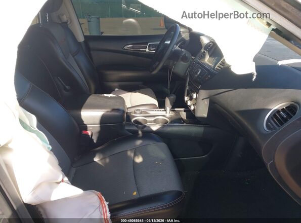 5N1DR2BM7LC640255 2020 NISSAN PATHFINDER Gray Widok wnętrza z przodu