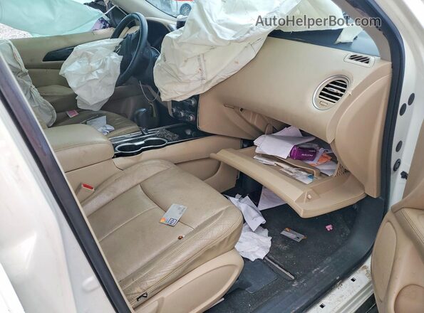 5N1DR2BN0LC639747 2020 NISSAN PATHFINDER White Dashboard view