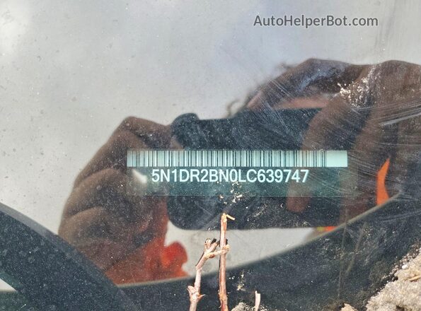 5N1DR2BN0LC639747 2020 NISSAN PATHFINDER White Engine compartment view