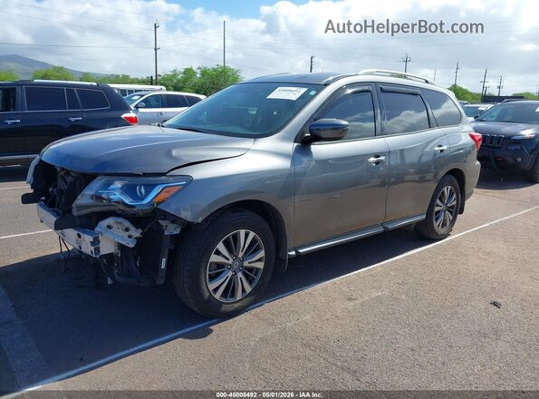 5N1DR2BN5LC628081 2020 NISSAN PATHFINDER Серый Передняя левая четверть