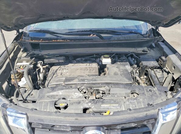 5N1DR2BN8LC602073 2020 NISSAN PATHFINDER Black ძრავის განყოფილების ხედი