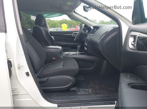 5N1DR2BN8LC637843 2020 NISSAN PATHFINDER White Widok wnętrza z przodu