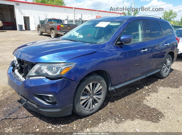 5N1DR2BNXLC580433 2020 NISSAN PATHFINDER Blue Առջևի ձախ երեք քառորդ տեսարան