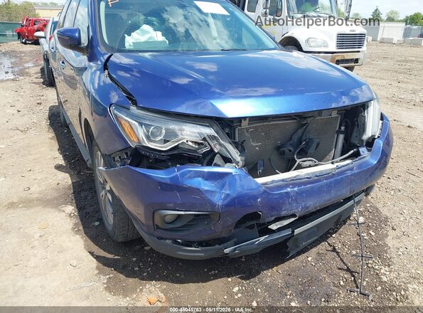 5N1DR2BNXLC580433 2020 NISSAN PATHFINDER Blue Դիմացի տեսք