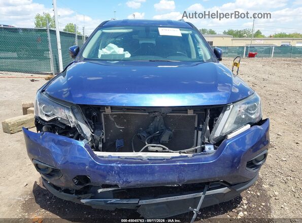 5N1DR2BNXLC580433 2020 NISSAN PATHFINDER Blue Սարքավորումների վահանակի տեսք
