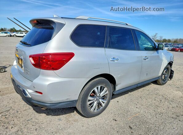 5N1DR2CM1LC599409 2020 NISSAN PATHFINDER Silver Trasero derecho