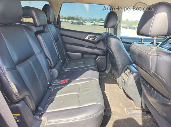5N1DR2CM1LC599409 2020 NISSAN PATHFINDER Silver Vista interior trasera