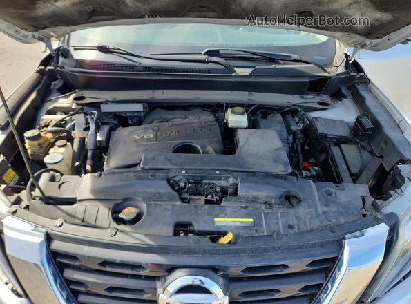 5N1DR2CM1LC599409 2020 NISSAN PATHFINDER Silver Vista del compartimento del motor