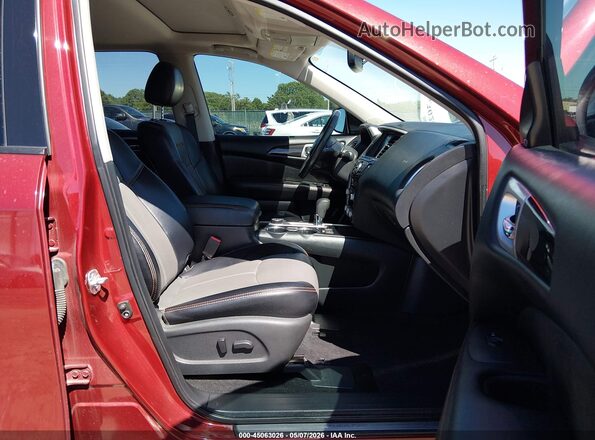 5N1DR2CM3LC624312 2020 NISSAN PATHFINDER Red წინა სალონის ხედი