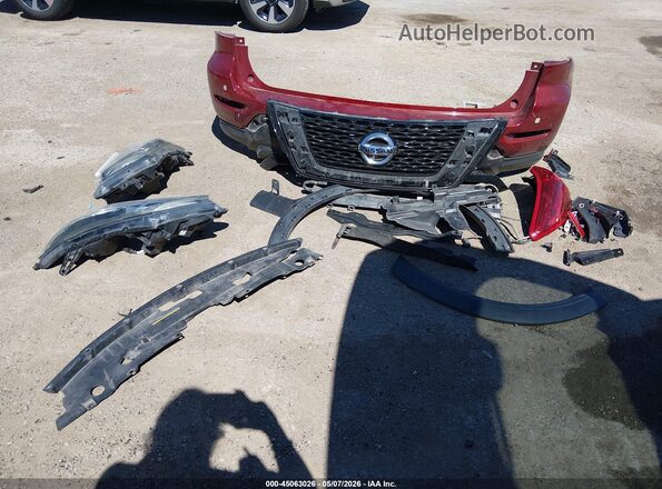 5N1DR2CM3LC624312 2020 NISSAN PATHFINDER Red ხელსაწყოთა პანელის ხედი