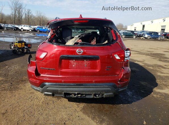 5N1DR2CM5LC637966 2020 NISSAN PATHFINDER Red 