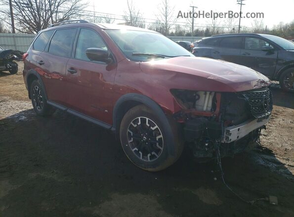 5N1DR2CM5LC637966 2020 NISSAN PATHFINDER Red 