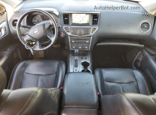 5N1DR2CM6LC619184 2020 NISSAN PATHFINDER Silver Առջևի վահանակի տեսք