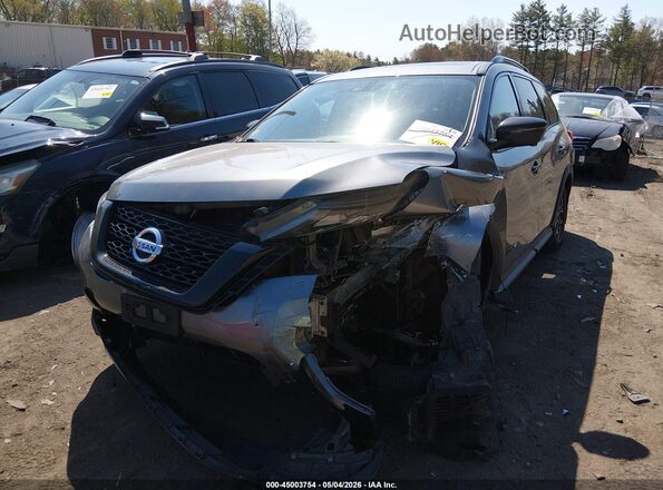 5N1DR2CM7LC631974 2020 NISSAN PATHFINDER Gray Առջևի ձախ երեք քառորդ տեսարան