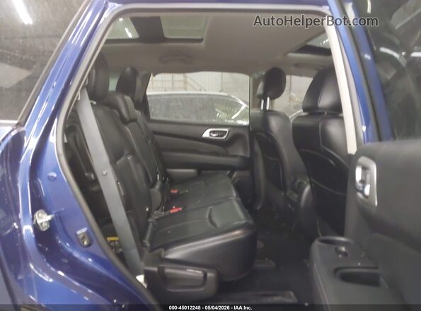5N1DR2DM5LC592218 2020 NISSAN PATHFINDER Blue VIN sticker view