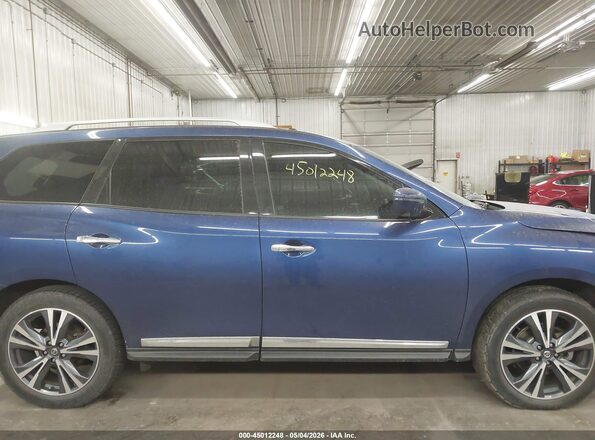 5N1DR2DM5LC592218 2020 NISSAN PATHFINDER Blue 360 interior view
