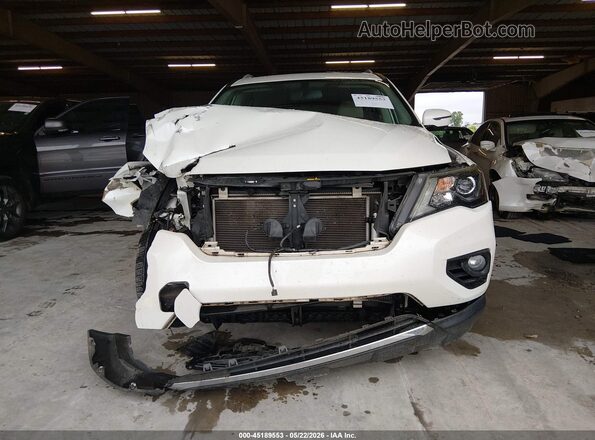 5N1DR2DN9LC616562 2020 NISSAN PATHFINDER White Vista interior trasera