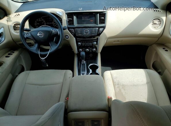 5N1DR2MM0HC902296 2017 NISSAN PATHFINDER Black Dashboard view