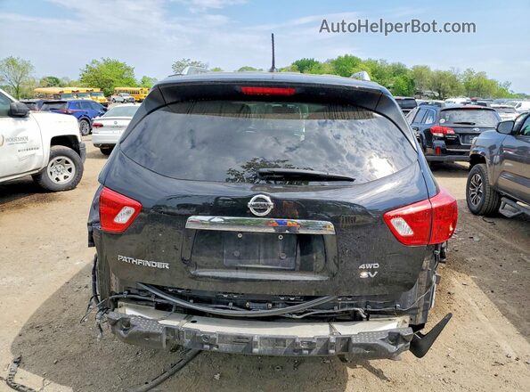 5N1DR2MM0HC902296 2017 NISSAN PATHFINDER Black Rear view