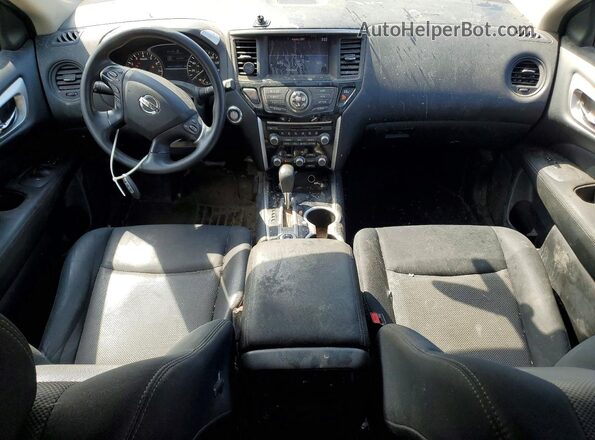 5N1DR2MM0HC906509 2017 NISSAN PATHFINDER Red Dashboard view