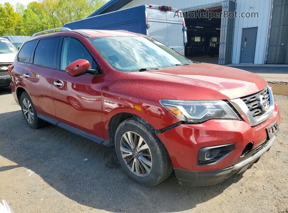 5N1DR2MM0HC906509 2017 NISSAN PATHFINDER Red Front right