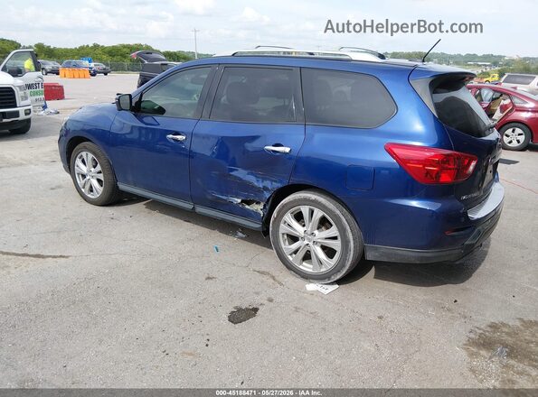 5N1DR2MM0JC603977 2018 NISSAN PATHFINDER Blue უკანა მარცხენა