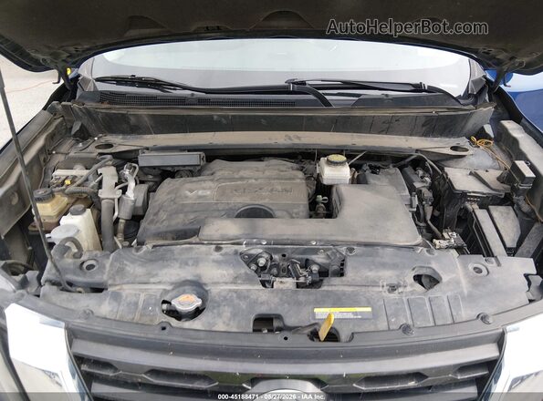 5N1DR2MM0JC603977 2018 NISSAN PATHFINDER Blue უკანა ხედი
