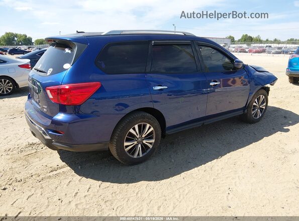 5N1DR2MM0JC605809 2018 NISSAN PATHFINDER Синий 