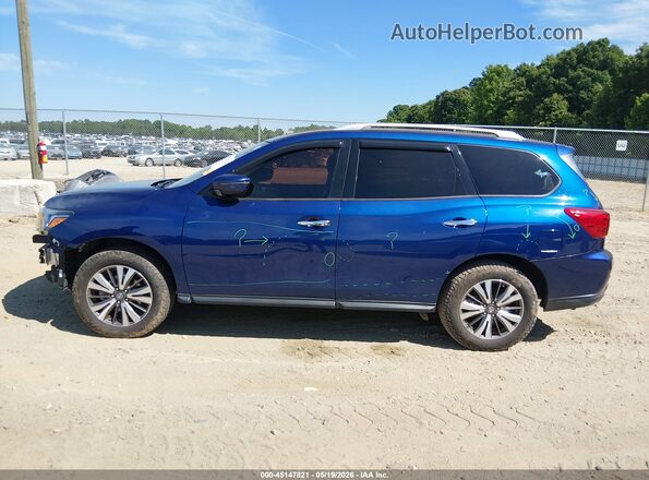 5N1DR2MM0JC605809 2018 NISSAN PATHFINDER Синий 