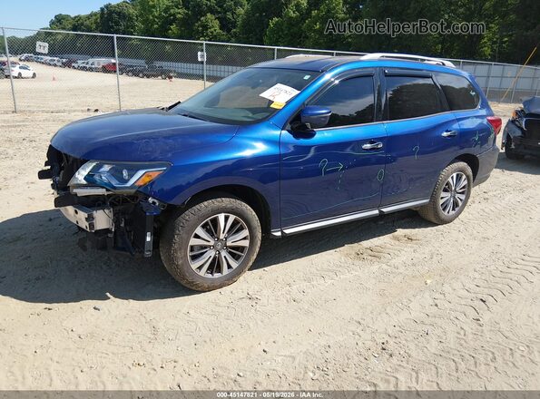 5N1DR2MM0JC605809 2018 NISSAN PATHFINDER Синий 