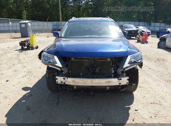 5N1DR2MM0JC605809 2018 NISSAN PATHFINDER Синий 