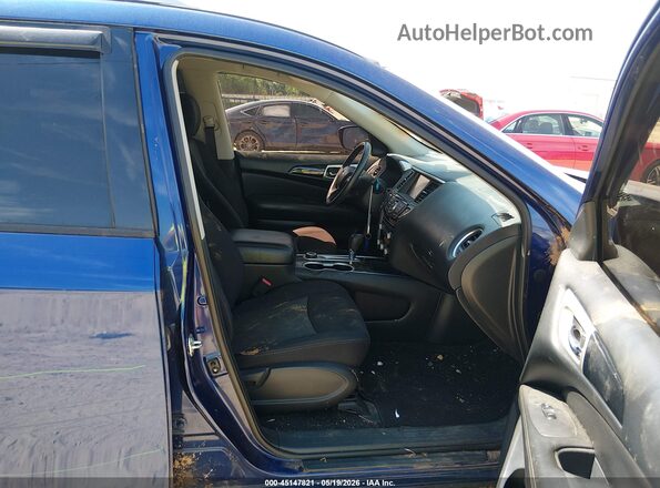 5N1DR2MM0JC605809 2018 NISSAN PATHFINDER Синий 