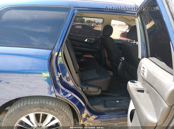 5N1DR2MM0JC605809 2018 NISSAN PATHFINDER Синий 