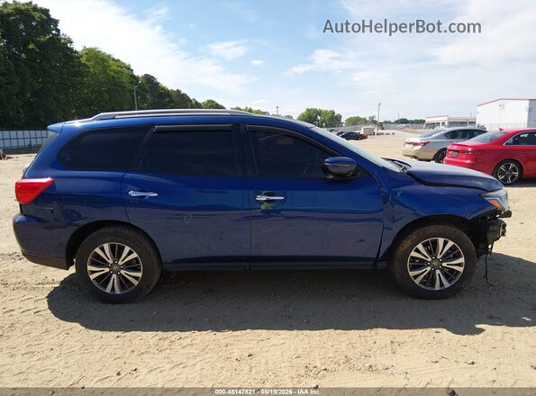 5N1DR2MM0JC605809 2018 NISSAN PATHFINDER Синий 