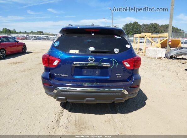 5N1DR2MM0JC605809 2018 NISSAN PATHFINDER Синий 