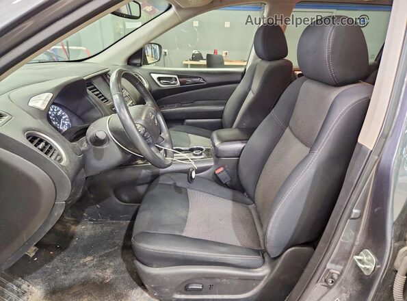 5N1DR2MM0JC607611 2018 NISSAN PATHFINDER Gray Vista interior delantera