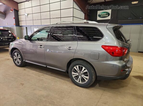 5N1DR2MM0JC607611 2018 NISSAN PATHFINDER Gray Trasero izquierdo