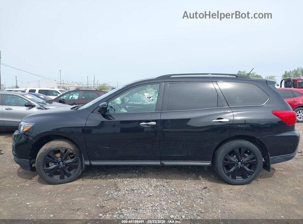 5N1DR2MM0JC627325 2018 NISSAN PATHFINDER Black უკანა სალონის ხედი