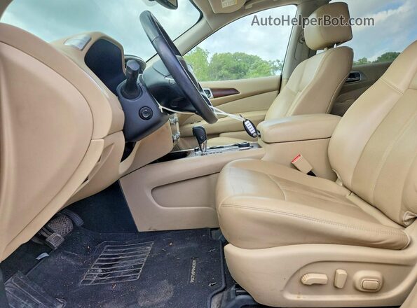 5N1DR2MM0JC649440 2018 NISSAN PATHFINDER White წინა სალონის ხედი